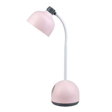 Лампа настільна акумуляторна дитяча 4 Вт нічник настільний із сенсорним керуванням LT-A2084 рожева