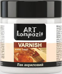 Лак акриловий "ART Kompozit", шовковисто-матовий, 0,4 л