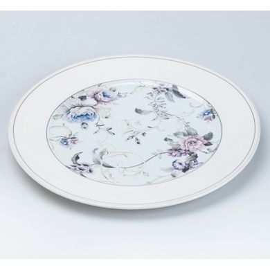 Столовий сервіз на 6 персони керамічний Floral, білий HP23419 фото