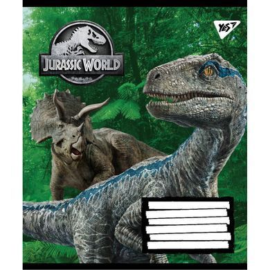 А5/60 лін. YES Jurassic World. Genetic failure, зошит дя записів 765406 фото