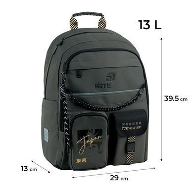 Рюкзак шкільний Kite Education 584 Tokyo Vibe k26-584m-4 фото