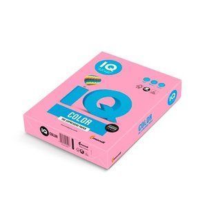 Бумага цветная IQ Color A4 80 г/м2 20 листов Розовая A4.80.25.20 фото