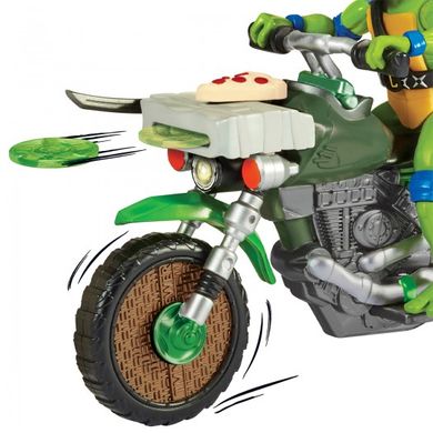 Бойовий транспорт із фігуркою - Леонардо На Мотоциклі