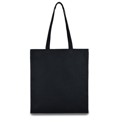 Эко-сумка, черная 35 х41см( саржа)