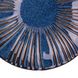 Тарілка фарфорова кругла 27 см, синій