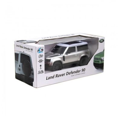 Автомобіль KS Drive на р/в - Land Rover New Defender (1:24, 2.4Ghz, сріблястий)