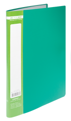 Папка с 10 файлами А4 JOBMAX , зеленый