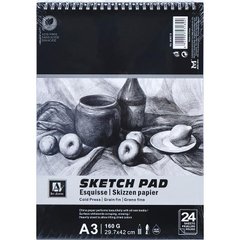Альбом "Sketch Pad" А3 24 листа, 160г/м² 6002-S