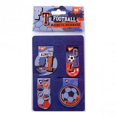 Закладки магнитные YES "Football", 4 шт