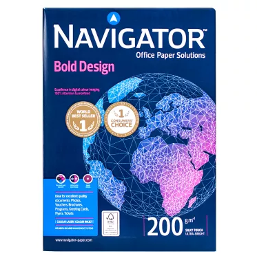 Бумага Navigator Paper А4, OfficeCard, 200 г/м2, 150 л, класс А