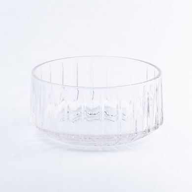 Салатниця скляна Lirmartur 13,5*6,5 см , прозора