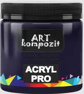 Краска акриловая художественная "ART Kompozit", 0,43 л (388 глубоко синий)/УЦЕНКА 43144 фото