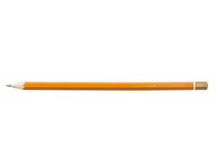 Олівець графітовий PROFESSIONAL 2Н, жовтий, без гумки