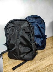 Рюкзак підлітковий чорний/синій