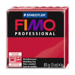 Пластика Professional, кармінова, Fimo 85г