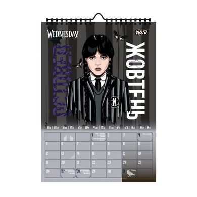 Календар-планер Yes Wednesday настінний на 2026р А3 270271 фото