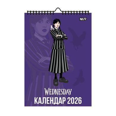 Календар-планер Yes Wednesday настінний на 2026р А3 270271 фото