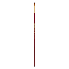Кисть синтетический, Cherry 6971, круглый, № 8, длинная ручка, ART Line