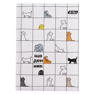 Щоденник шкільний CATS, В5, 48арк, тверд. обкл. "сендвіч", KIDS Line ZB.13815 фото