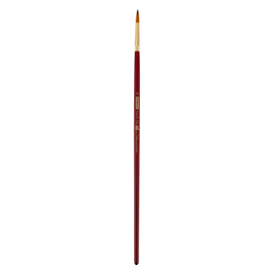 Пензель синтетичний, Cherry 6971, круглий, № 8, довга ручка, ART Line