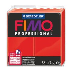 Пластика Professional, червона, Fimo 85г