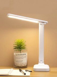 Лампа настольная LED 2010, аккумулятор встроен 3 режима освещения, пит. от USB 1913 фото