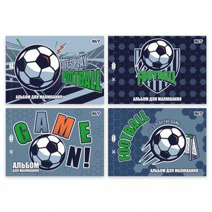 Альбом для малювання Yes Football А4 12 аркушів з перфорацією 130615 фото