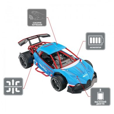 Автомобіль Gesture sensing на р/в та на сенсорному керуванні – Dizzy (блакитний, 1:16)