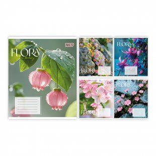 Тетрадь школьная Yes Flora А5 48 листов линия 768795 фото