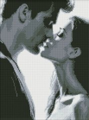Алмазна мозаїка - "Ніжний поцілунок" 30х40см
