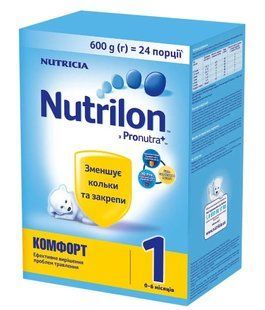 Смесь сухая Nutrilon Комфорт 1 (600г) 158593 фото
