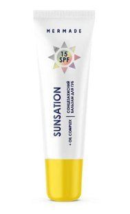 Сонцезахисний бальзам для губ MERMADE Sunsation SPF 15, 10 г MRL1006 фото