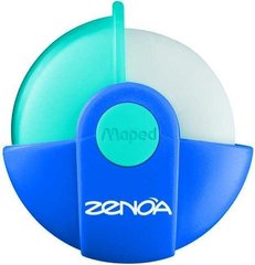 Гумка ZENOA у поворотному захисному футлярі, дисплей асорті