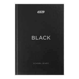 Дневник школьный BLACK, В5, 40л, тверд. обкл., матовая ламинация, +выб.жм.фольгой, оранжевый, K ZB.13760-01 фото